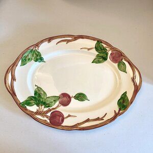 VTG Franciscan Apple Dinnerware 14" x 10" Serving Platter Made in USA 1967 EUC